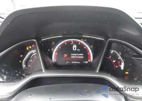 2019 Honda Civic Sport из США, поврежденный, VIN 2HGFC2F82KH513972